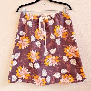 Margo Belle Designs cotton floral aline skirt